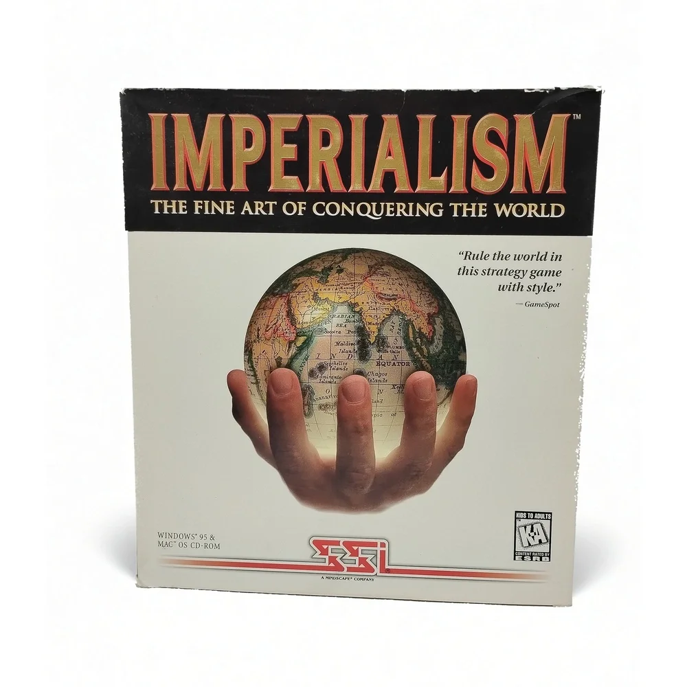 Strategic Simulations, Inc. (SSI) Imperialism Big Box PC Game 1997 Strategy